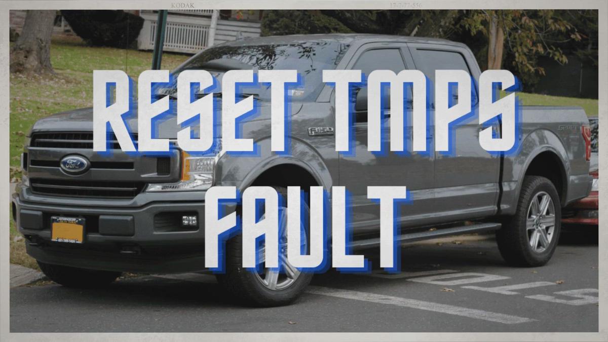 Resetting Tire Pressure Sensor Fault in Ford F150 [Guide]