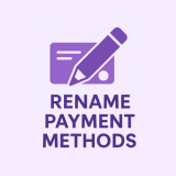 Rename Payment Methods for WooCommerce Plugin