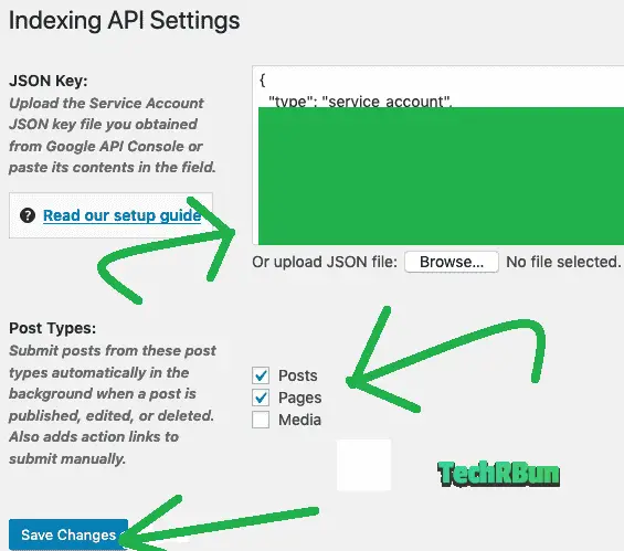 SETUP THE GOOGLE INDEXING API PLUGIN IN WORDPRESS