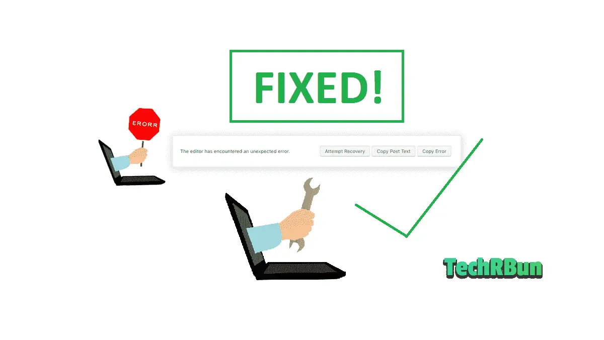 WordPress The editor has encountered an unexpected error Fixed (Solution)