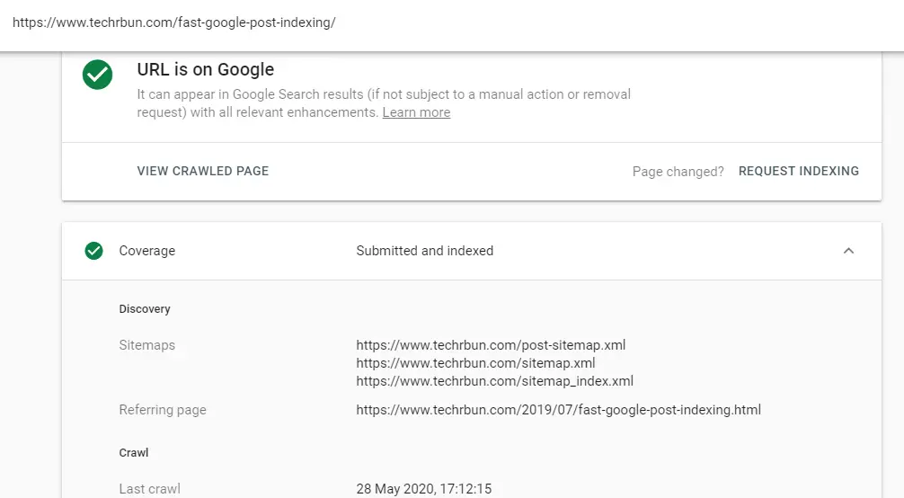 indexed, not submitted in sitemap Issue Fixed In GSC (Google Search Console)