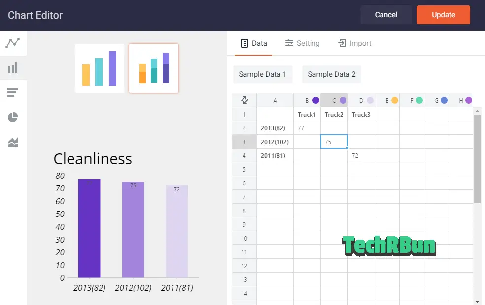 DesignCap Chart Editor Control