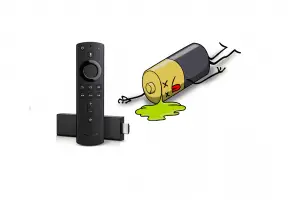 fire stick tv remote draining battery
