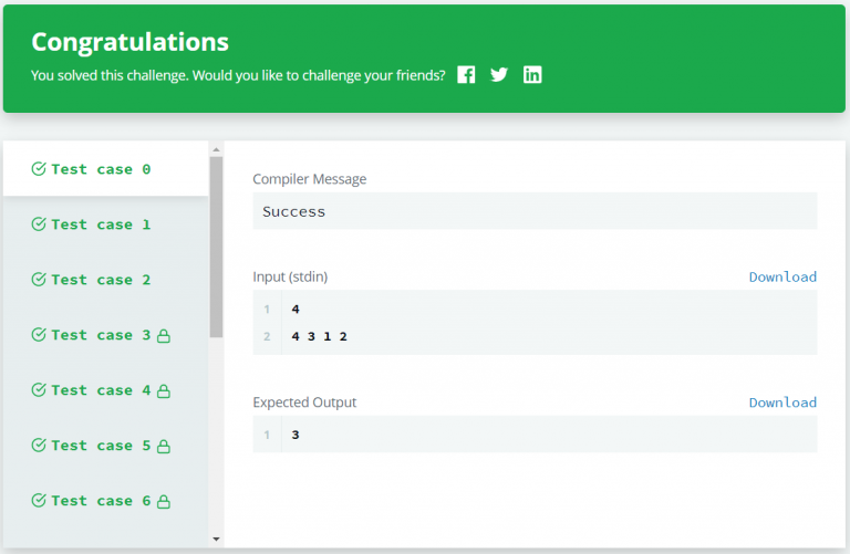 (Solution) Minimum Swaps 2 - HackerRank Interview Preparation Kit