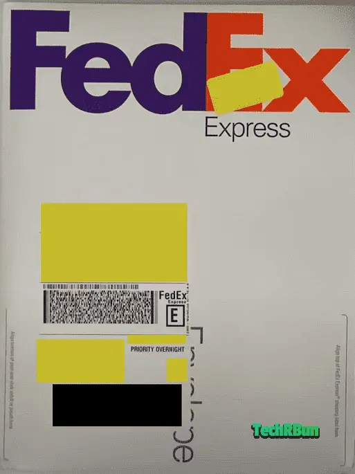 Apple Card FedEx Delivery Box