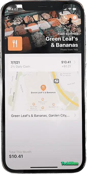 Apple Pay Map Location Of The Place Of Transaction