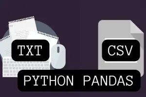 Convert Text File To CSV using Python Pandas