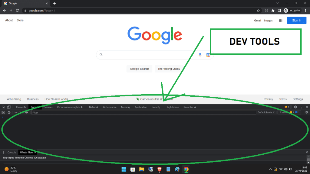 Device dimension toolbar in browser dev tools.