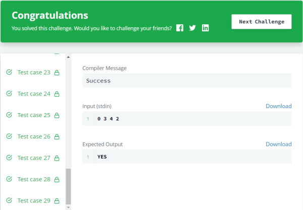 (Solution) Number Line Jumps - HackerRank Problem Solving