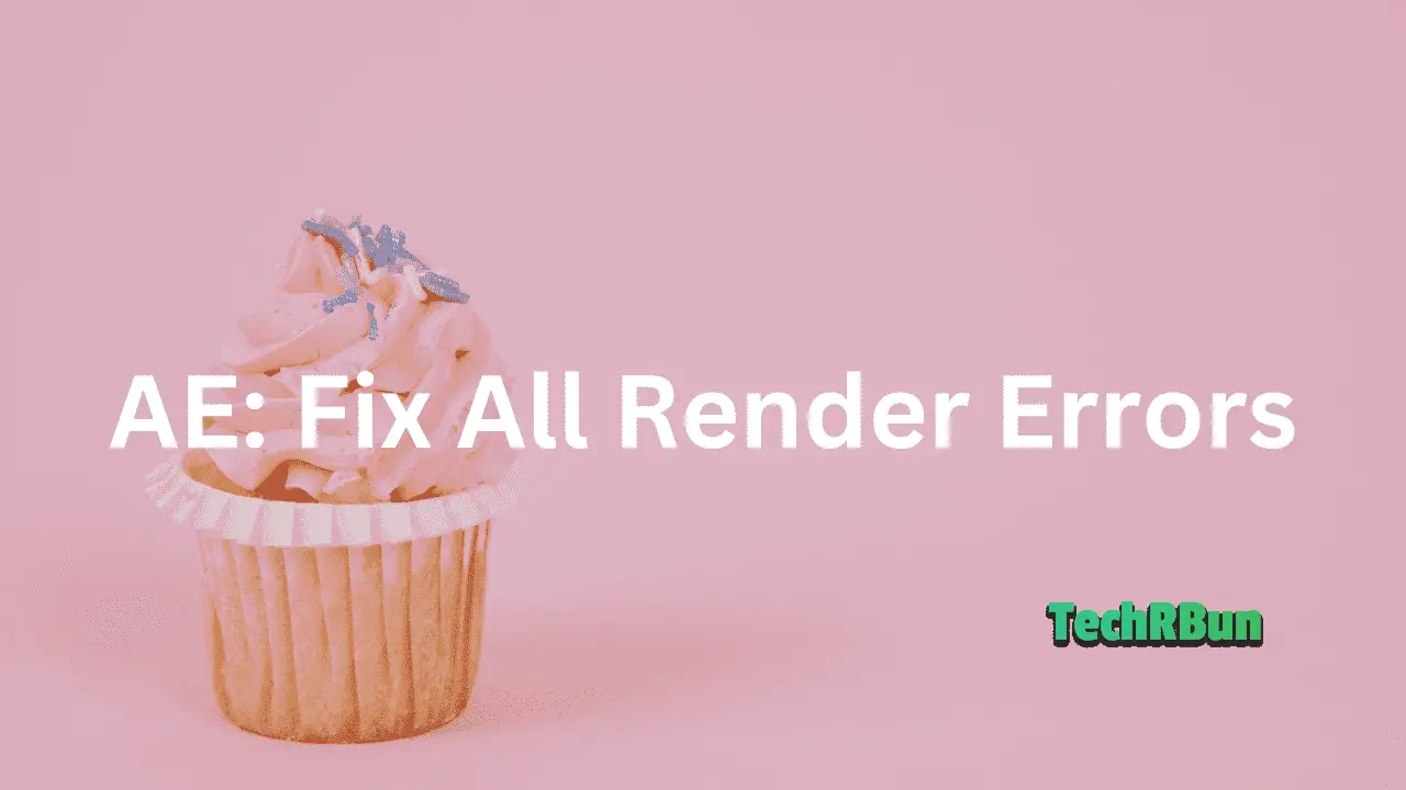 AE Fix All Render Errors