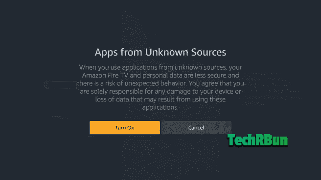 Enabling apps from unknown sources on firestick