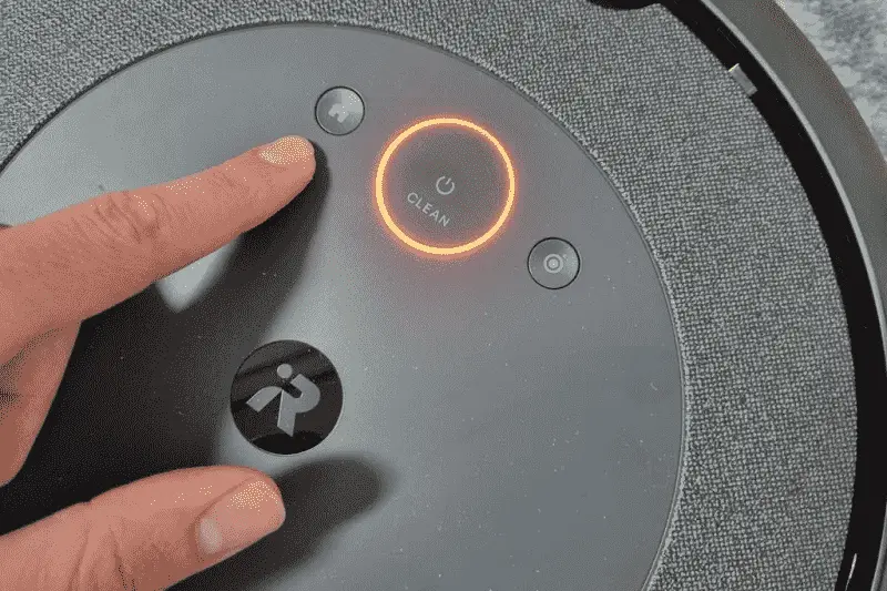 iRobot Roomba's Orange Pulsing or Flashing Light