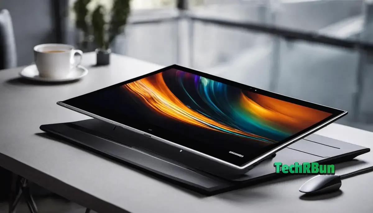 Image of a Samsung Galaxy Book laptop