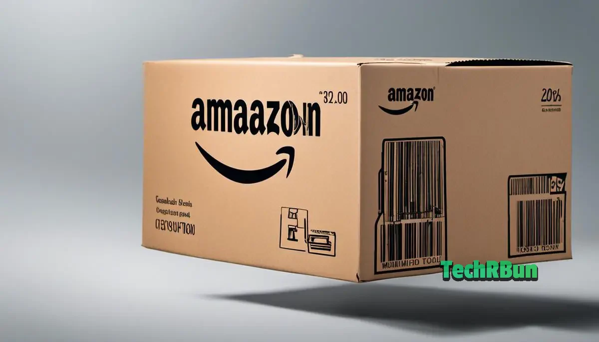 A picture of an Amazon package with the logo, representing Amazon's cancellation policy for someone visually impaired.