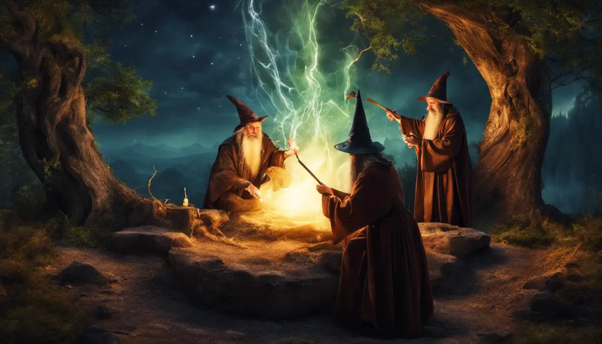 An image of wizards casting spells on an iframe, symbolizing the magical nature of iframes and their impact on web development