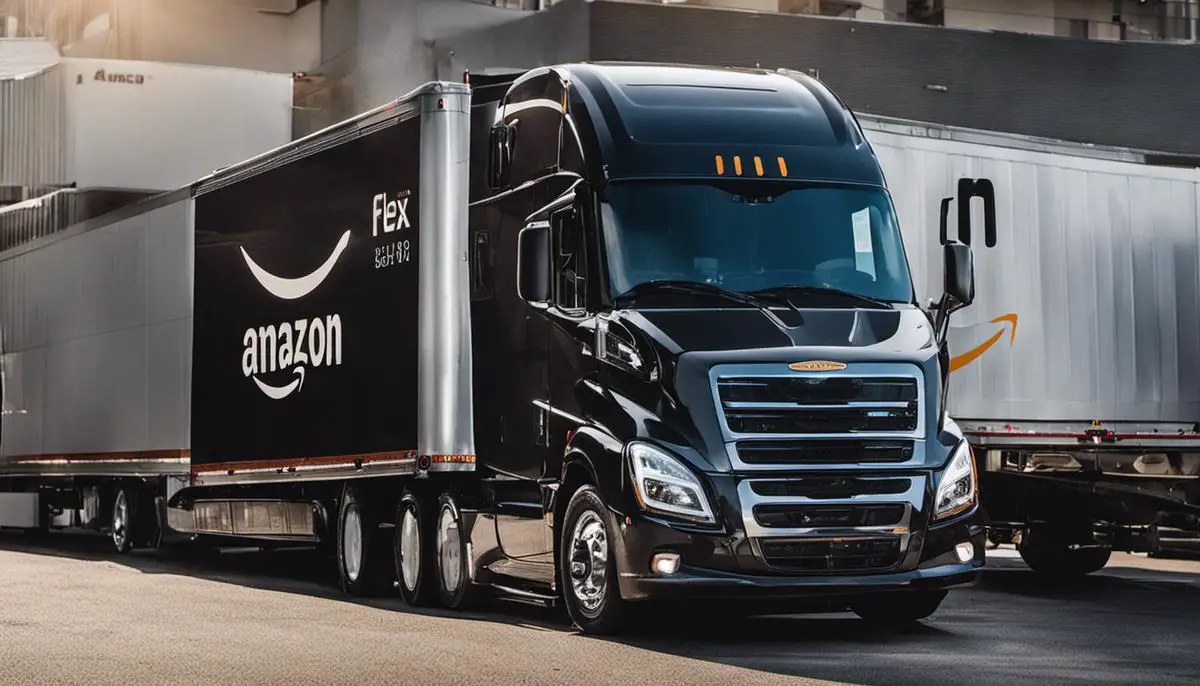 Image describing the challenges and rewards of being an Amazon Flex driver