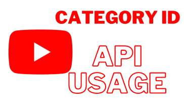 YouTube Video Category IDs for API Usage