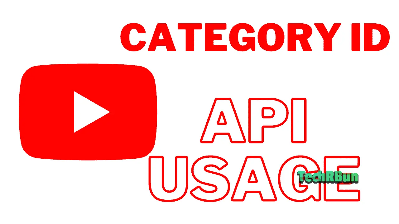 YouTube Video Category IDs for API Usage