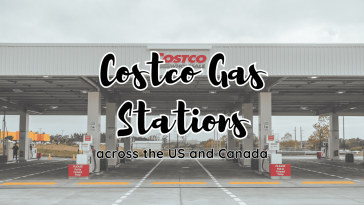 Costco Gas Station locations across the US and Canada