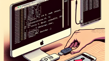 A step-by-step guide illustrating how to use the Terminal on macOS to create a bootable Linux USB installer using the dd command, highlighting the simplicity of the process without needing additional tools like BalenaEtcher.